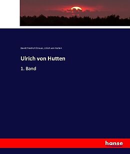 Kartonierter Einband Ulrich von Hutten von David Friedrich Strauss, Ulrich von Hutten