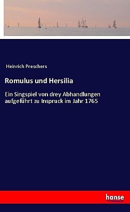 Kartonierter Einband Romulus und Hersilia von Anonymous