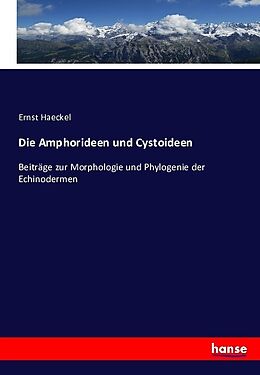 Kartonierter Einband Die Amphorideen und Cystoideen von Ernst Haeckel