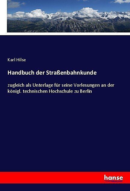 Handbuch der Straßenbahnkunde