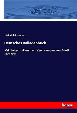 Kartonierter Einband Deutsches Balladenbuch von Heinrich Preschers