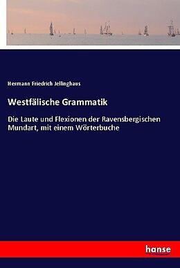 Kartonierter Einband Westfälische Grammatik von Hermann Friedrich Jellinghaus