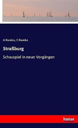 Kartonierter Einband Straßburg von A. Rembe, C. Rembe