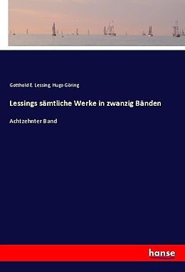 Kartonierter Einband Lessings sämtliche Werke in zwanzig Bänden von Gotthold Ephraim Lessing