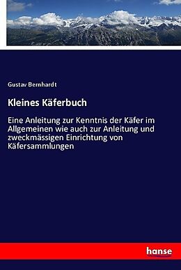 Kartonierter Einband Kleines Käferbuch von Gustav Bernhardt