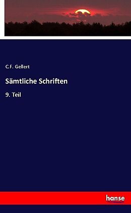 Kartonierter Einband Sämtliche Schriften von C. F. Gellert