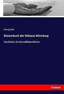 Kartonierter Einband Klosterbuch der Diözese Würzburg von Georg Link