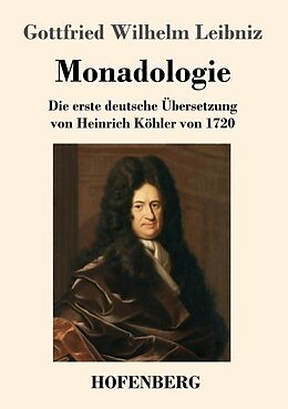 Kartonierter Einband Monadologie von Gottfried Wilhelm Leibniz