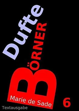 E-Book (epub) Dufte von Marie de Sade