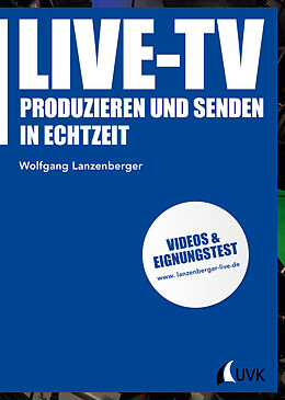 Kartonierter Einband Live-TV von Wolfgang Lanzenberger