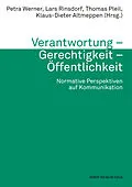 E-Book (epub) Verantwortung  Gerechtigkeit  Öffentlichkeit von 