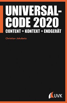 Kartonierter Einband Universalcode 2020 von Christian Jakubetz