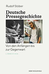 Kartonierter Einband Deutsche Pressegeschichte von Rudolf Stöber