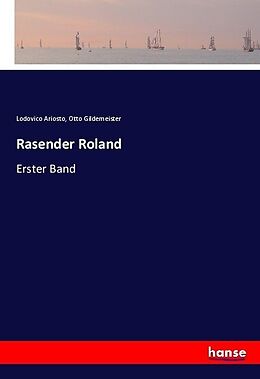 Kartonierter Einband Rasender Roland von Lodovico Ariosto, Otto Gildemeister
