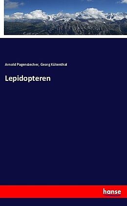 Kartonierter Einband Lepidopteren von Arnold Pagenstecher, Georg Kükenthal
