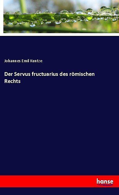 Der Servus fructuarius des römischen Rechts