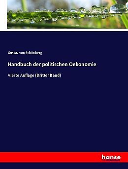 Kartonierter Einband Handbuch der politischen Oekonomie von Gustav von Schönberg