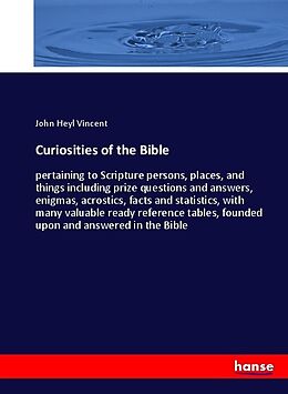 Kartonierter Einband Curiosities of the Bible von John Heyl Vincent