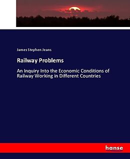Couverture cartonnée Railway Problems de James Stephen Jeans