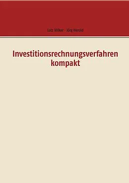 E-Book (pdf) Investitionsrechnungsverfahren kompakt von Lutz Völker, Jörg Herold