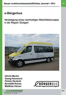 E-Book (epub) Neues verkehrswissenschaftliches Journal - Ausgabe 17 von Martin Ullrich, Georg Herzwurm, Fabian Hantsch
