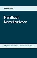 E-Book (epub) Handbuch Korrekturlesen von Johannes Sailler