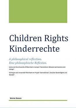 eBook (epub) Children Rights - Kinderrechte de Werner Boesen