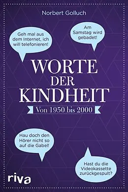 E-Book (pdf) Worte der Kindheit von Norbert Golluch