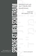 E-Book (pdf) Sprache ist mein Schutzraum von Agi Mishol, Nathan Wassermann, Maya Weinberg