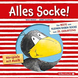 Audio CD (CD/SACD) Alles Socke! (Alles erlaubt?, Alles Eis!, Alles gefunden!, Alles zu spät!, Alles echt wahr!, Alles nass!, Alles Bitte-danke!, Alles verlaufen!) (Der kleine Rabe Socke) von Nele Moost