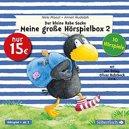 Audio CD (CD/SACD) Der kleine Rabe Socke  Meine große Hörspielbox 2 (Der kleine Rabe Socke) von Nele Moost