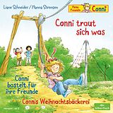 Audio CD (CD/SACD) Conni traut sich was / Conni bastelt für ihre Freunde / Connis Weihnachtsbäckerei (Meine Freundin Conni - ab 3) von Liane Schneider, Hanna Sörensen