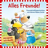 Audio CD (CD/SACD) Alles Freunde! (Der kleine Rabe Socke) von Nele Moost