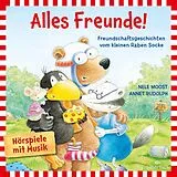 Audio CD (CD/SACD) Alles Freunde! (Der kleine Rabe Socke) von Nele Moost