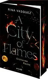 Kartonierter Einband A City of Flames von Rina Vasquez