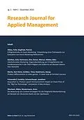 E-Book (pdf) Research Journal for Applied Management - Jg. 1, Heft 2 von Cordelia Friesendorf, Mijka Ghorbani, Julia Günther