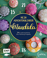 Fester Einband Mein Adventskalender-Buch: Mandala von Anja Gries