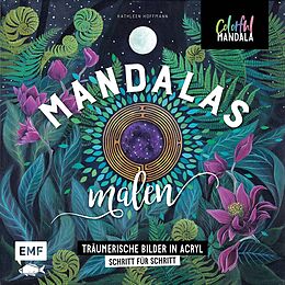 Fester Einband Colorful Mandala  Mandalas malen von Kathleen Hoffmann