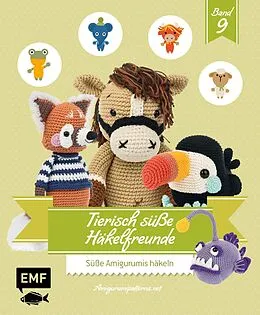E-Book (epub) Tierisch süße Häkelfreunde 9 von Amigurumipatterns.net