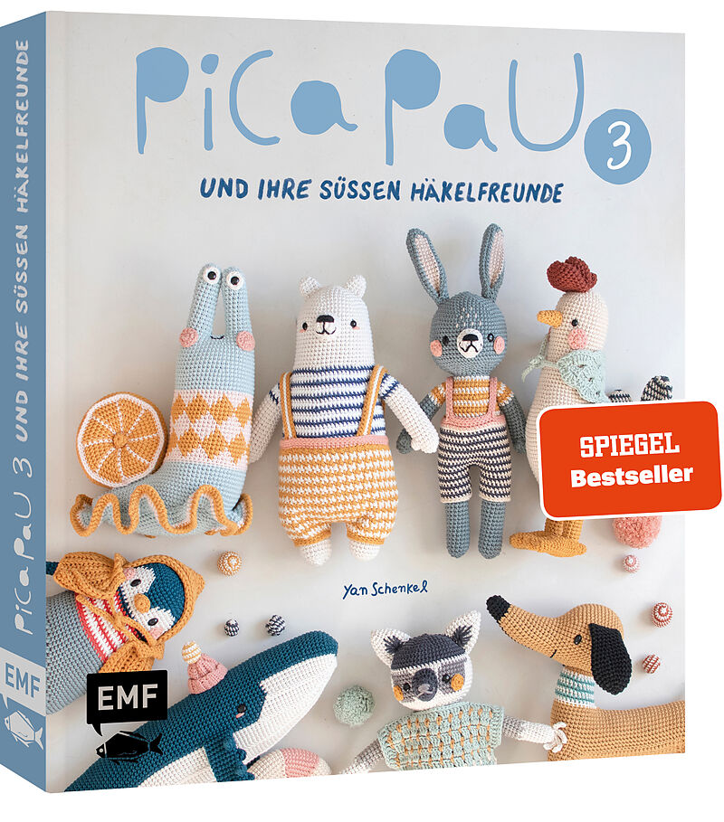 Pica Pau und ihre süßen Häkelfreunde  Band 3