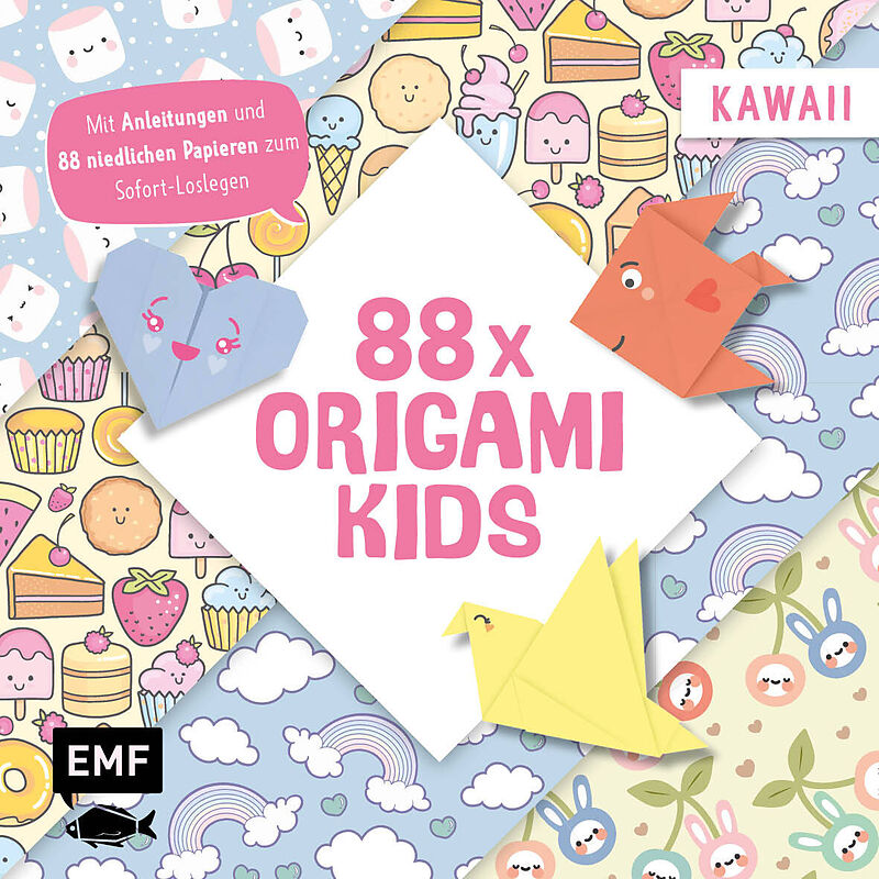 88 x Origami Kids  Kawaii