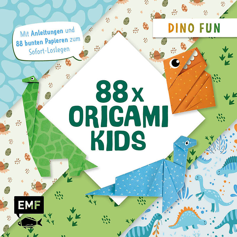 88 x Origami Kids  Dino Fun