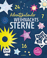 Fester Einband Adventskalender Weihnachtssterne von Ina Mielkau