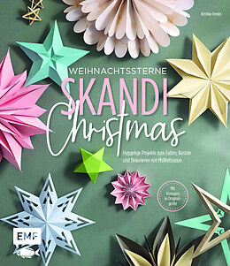 Fester Einband Weihnachtssterne  Skandi Christmas von Kristine Fredel