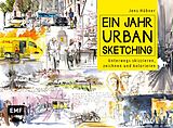 E-Book (epub) Ein Jahr Urban Sketching von Jens Hübner