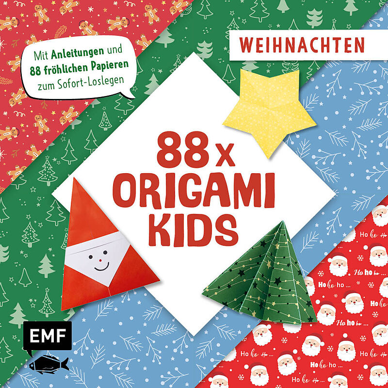 88 x Origami Kids  Weihnachten