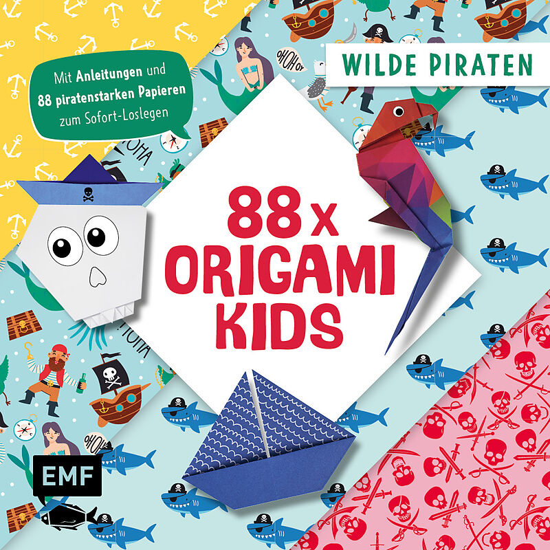 88 x Origami Kids  Wilde Piraten