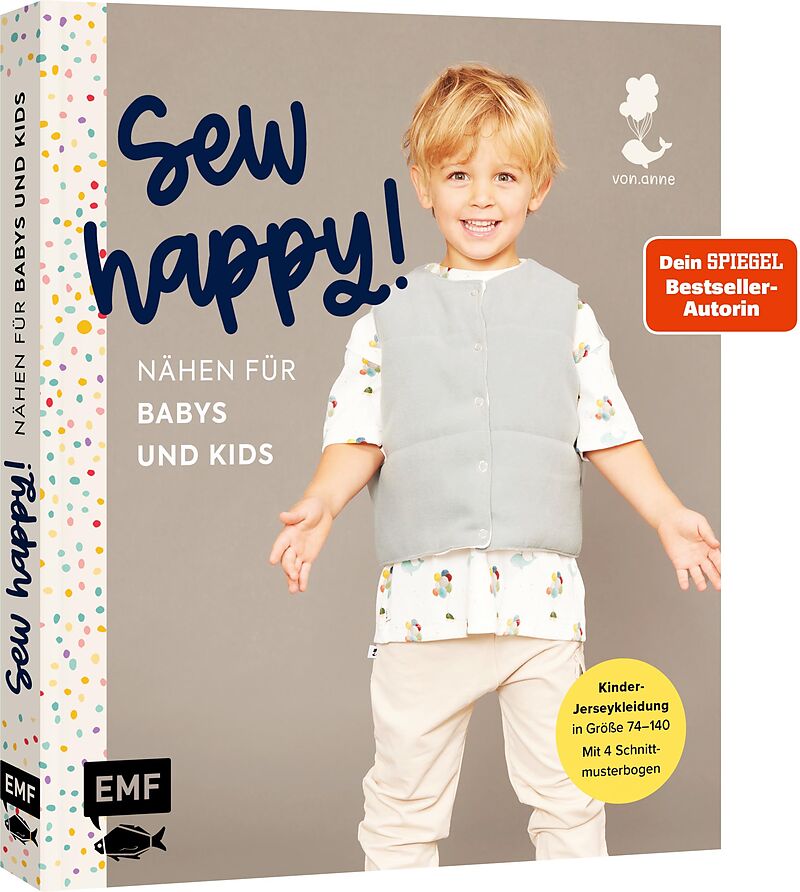 Sew happy!  Nähen für Babys und Kids mit @von.anne