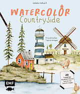 Fester Einband Watercolor  Countryside von Isabella Stollwerk