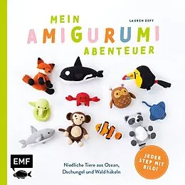 E-Book (epub) Mein Amigurumi-Abenteuer  Tiere häkeln von Lauren Espy